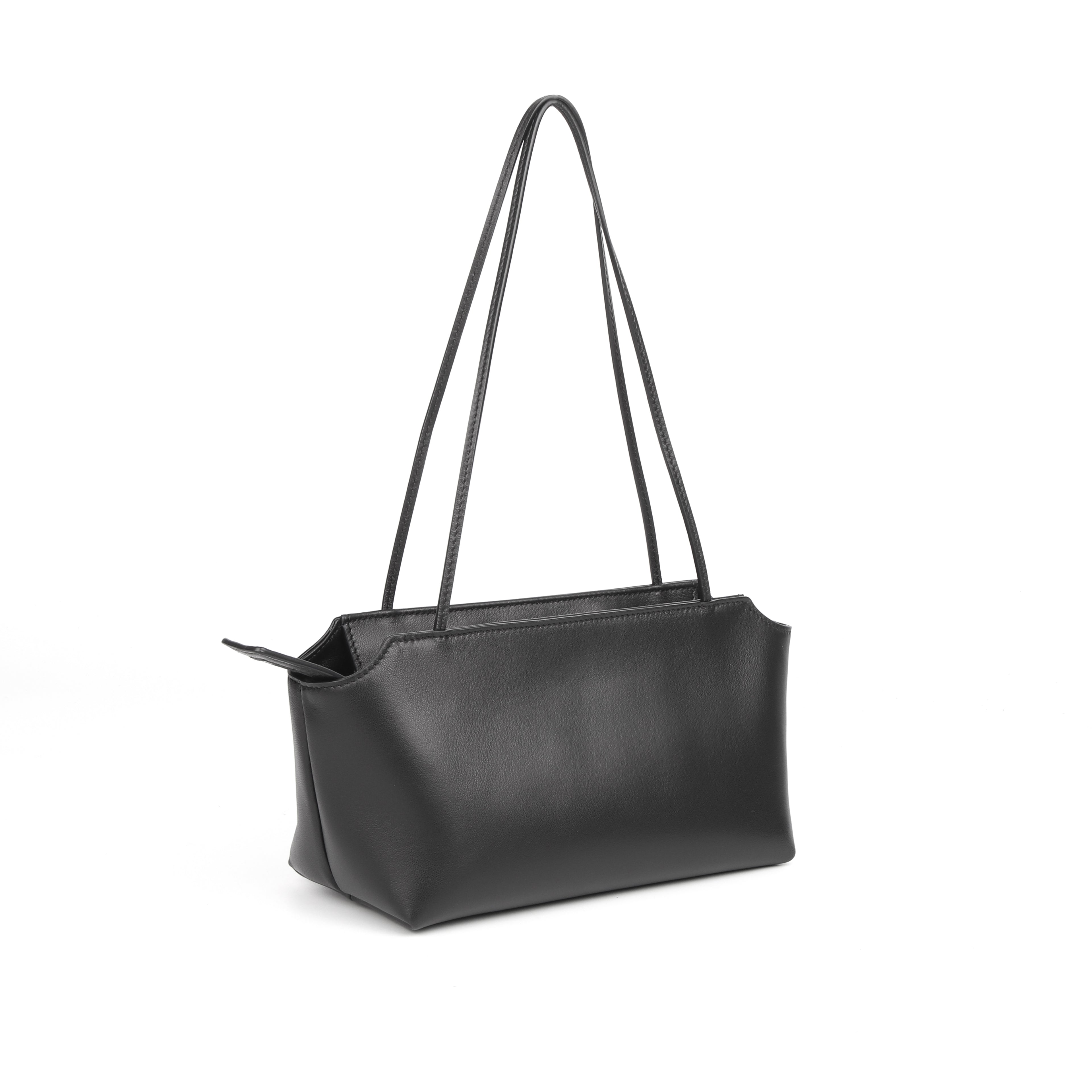 Geometric Ink-Line Handbag
