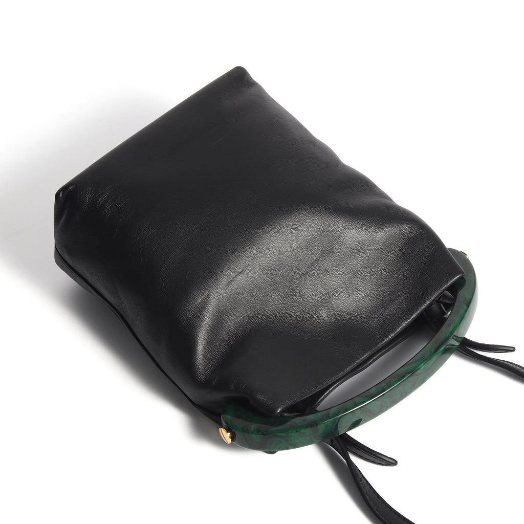Artistic Black Jade Handbag