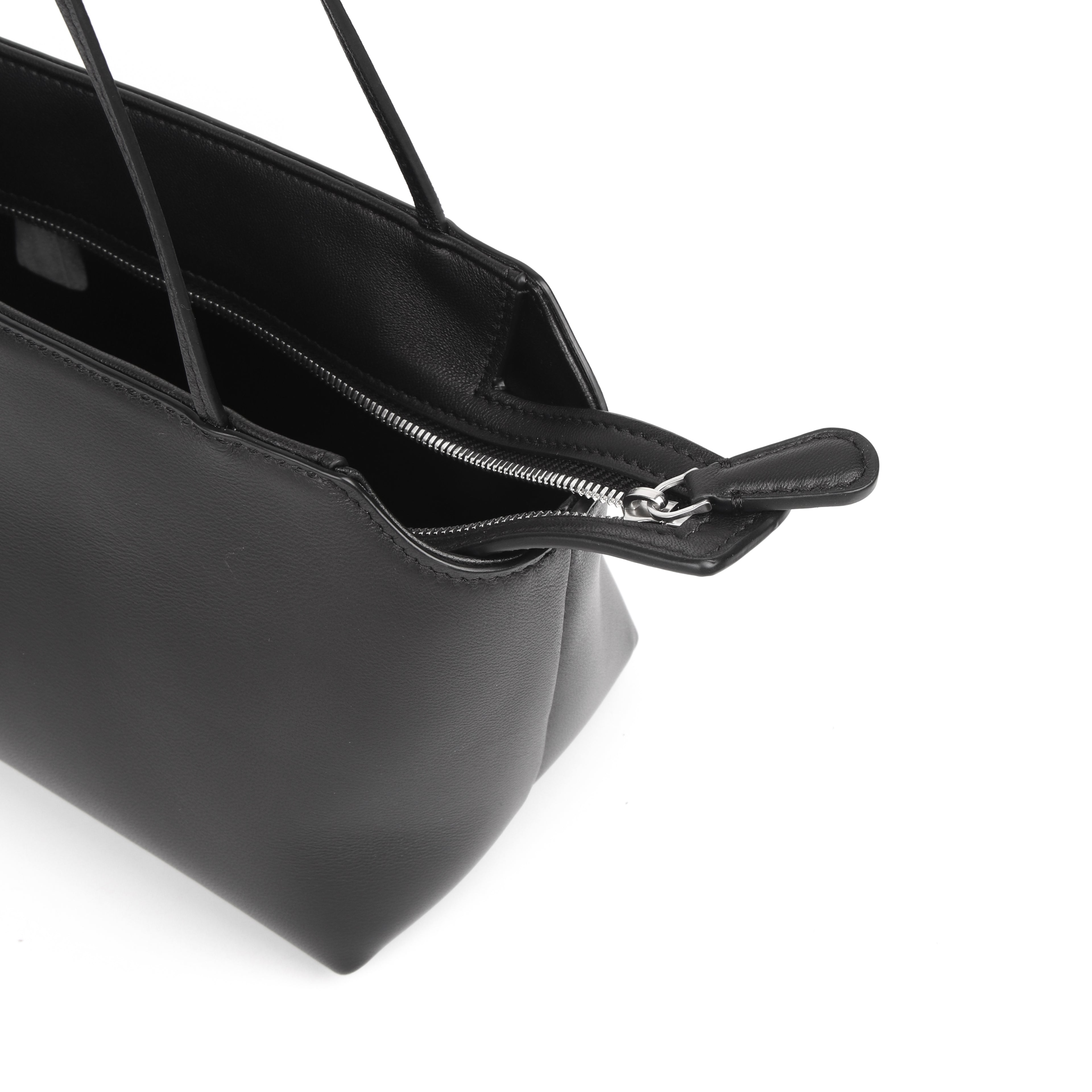 Geometric Ink-Line Handbag