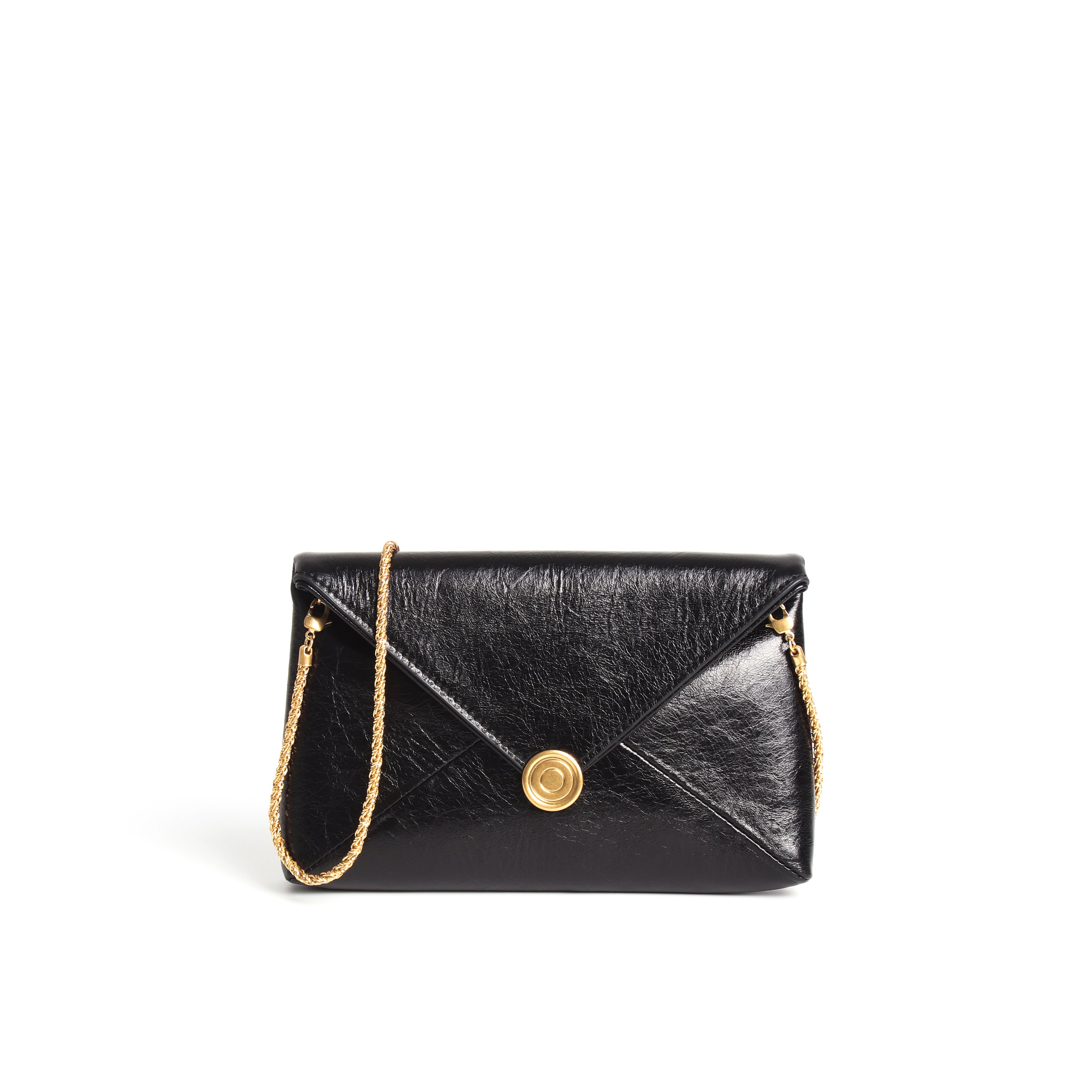 Vintage-style chain envelope bag